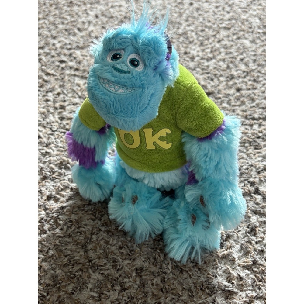Monsters University Sully 2013 Plush Toy Disney Just Play 8"